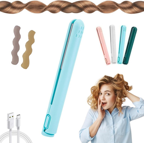 Plancha Y Rizador De Pelo 2 En 1