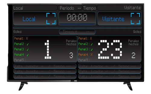 Hockey Tanteador Tablero Score Board Penales App Android 