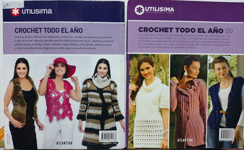 Crochet Todo El Año Libro 1 Y 2 Utilisima Con Regalos