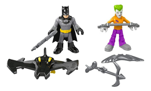 Dc Super Friends Baticueva Transformable Luz 67cm Imaginext