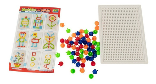 Juego Didácticomushroom Nail Puzzle