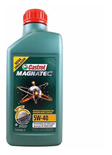 5 Óleo Motor Castrol Magnatec 5w40 508 88 Profissinal