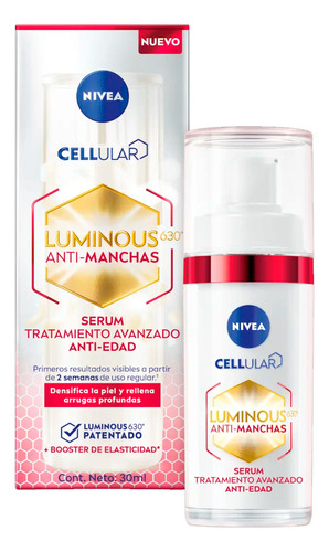 Serum Cellular Luminous Anti Manchas Anti Edad 30ml Nivea