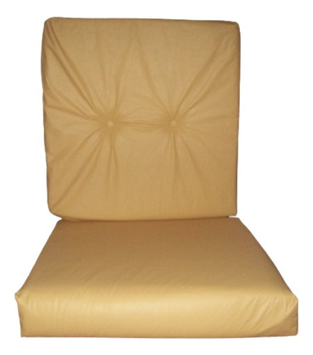 Pack De 2 Almohadones De Sillón De 60x60 Asiento Y Respaldo