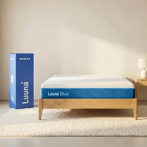 Colchão Casal Luuna Blue, Espuma 21 Cm com Bloqueio de - foto 1
