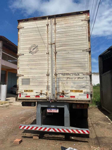 Carreta Baú 3 Eixos C/ Porta Lateral