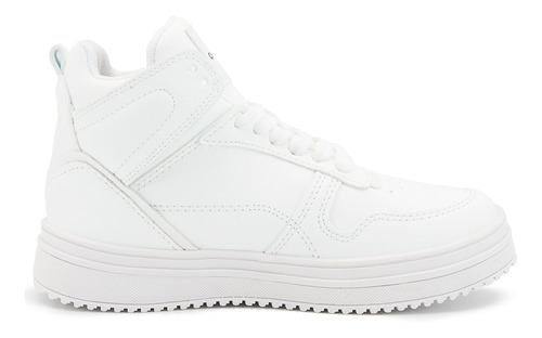 Tenis Chabelo Escolar Bota Blanco Unisex Agujeta 18-26