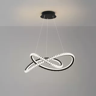 Lampara Colgante Led Modelo Infinito Incluye Control Remoto