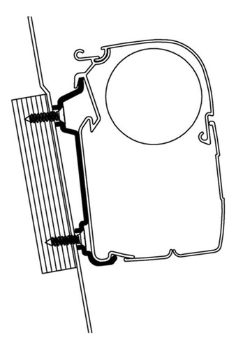 Thule Ford Transit - Adaptador De Techo Alto  Plateado