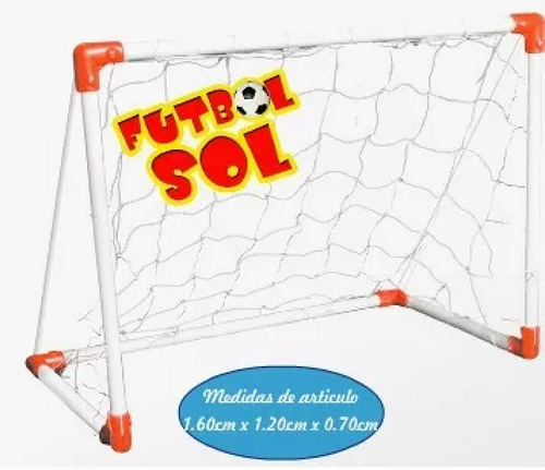 Arco Futbol Mediano Juegosol 160x120x70cm Babymovil Art.41