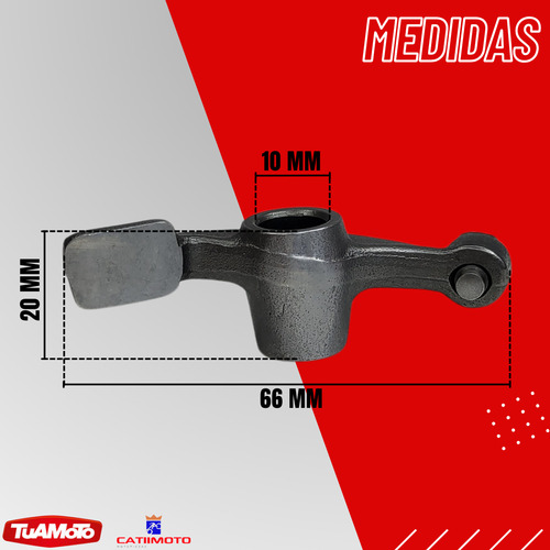 Balancín De Válvula Con Regulador Para Gilera Smash/ Ml Bit
