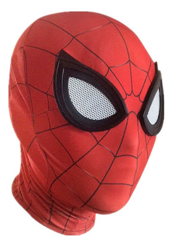 Superhéroe Spiderman Cosplay Fiesta Headgear Transpirable
