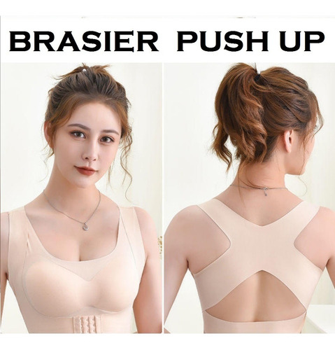 Sosten Brasier Sujetador Push Up Corrector Postura 3x80soles