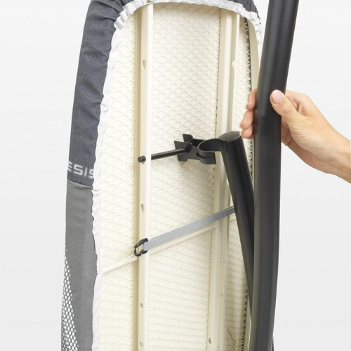 Burro de passar roupa com descanso de ferro 135 cm x 45 cm