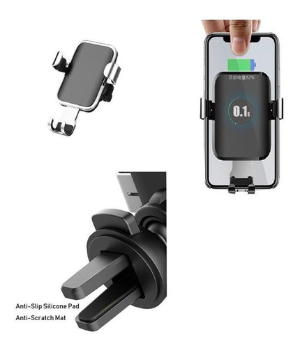 Soporte Con Cargador Celular Para Auto Universal En Cycles