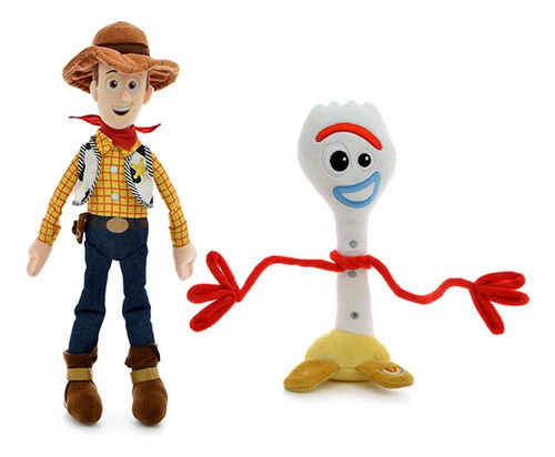 Combo Toy Story Woody 45cm Y Forky 25cm - Phi Phi Toys