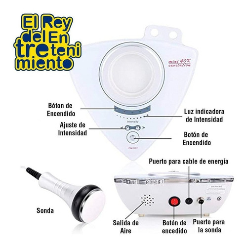 Equipo Cavitador Ultra Cavitación Ultrasonido Nº1 - El Rey
