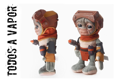 Figura Star Wars Babu Frik Plush, Peluche Disney Mattel