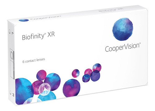 Lentes De Contacto Biofinity Xr Sin Color Más 12.00