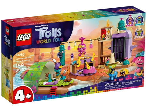 Lego Trolls A Aventura De Jangada No Pantano Isolado 41253