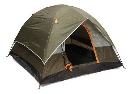 Viaje De 4 Persona Camping Carpa Doble Capa Fuerte Impermeab