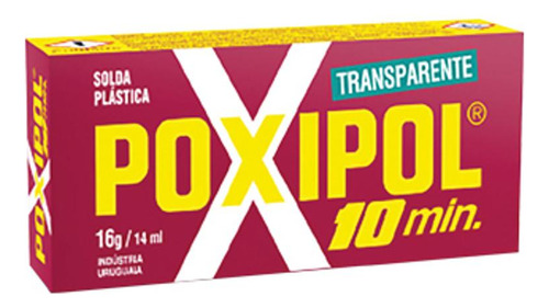 Poxipol Epoxi Transp 16gr 10min.