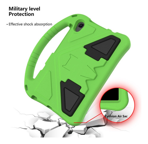 Capa De Eva Verde Para Tablet Tcl Tab 8 Le 2023/ Tab 8 2022