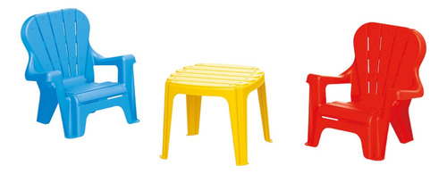 Set De Mesa Y Dos Sillas Infantil Dolu