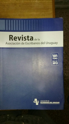 Revista De La Asociación De Escribanos Del Uruguay 