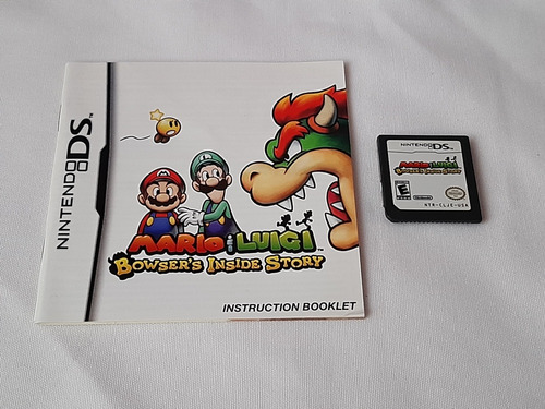 Mario Y Liugi Bowser's Inside Story Con Manual,ds,2ds,3ds.