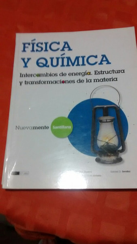 Fisica Y Quimica 3 Es Nuevamente Santillana Sin Uso Exc Est!