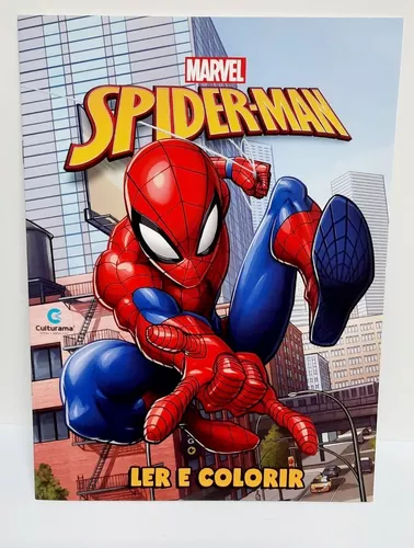 Revista para Colorir - Homem Aranha