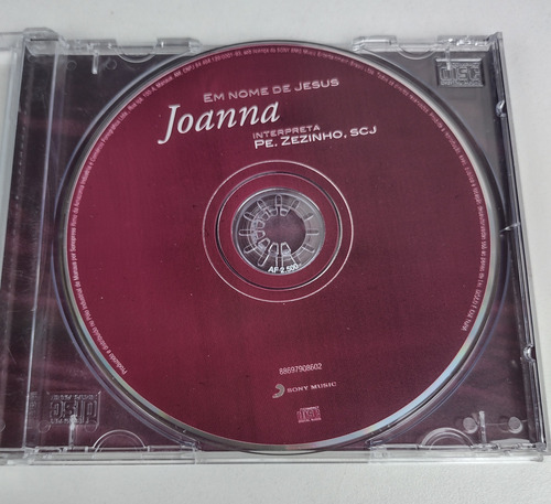 Cd Joanna - Interpreta Padre Zezinho (Usado)