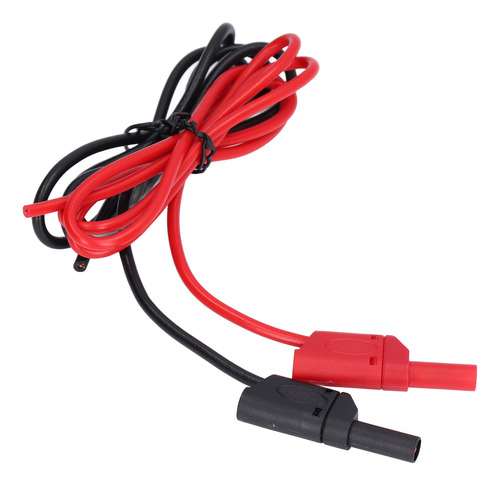 Juego De Cables Banana Test Wire De 4 Mm A 32 A 1000 V, Rojo