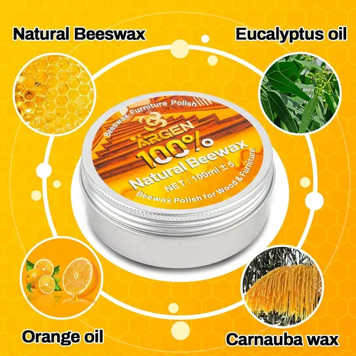  Cargen - Cera de madera de Beewax natural, cera de