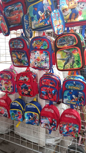 Mochila Escolar Primaria Impermeable Protege Espalda D Niños