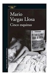 Libro Cinco Esquinas De Mario Vargas Llosa