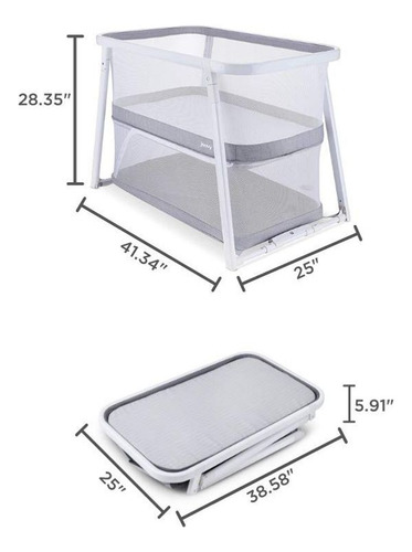Corralito Portatil Joovy Coo, Blanco