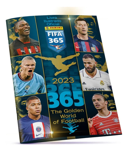 Fifa 365 2023 - Álbum Capa Cartão + 25 Env. (175 Cromos)