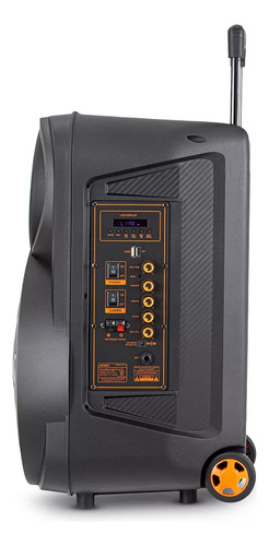 Caixa De Som Amplificada Lenoxx Lca12 600w Bluetooth Com Led