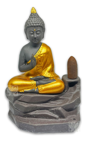 Cascada De Humo Buda Meditando Ji23-46/ Ambienteyaromas