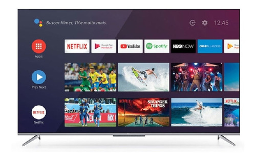 Imagem 2 de 8 de Smart Tv 4k 65 Tcl Led Ultra Hd 65p715 Android Hdr/hdmi/usb