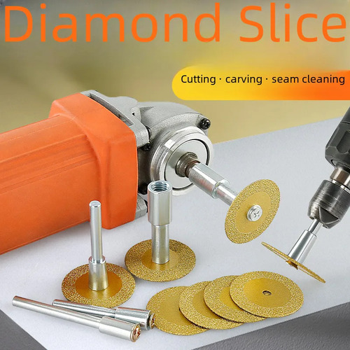 Lâmina De Corte De Diamante De Soldagem Profissional 7pcs
