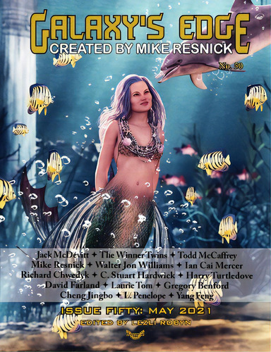 Galaxy's Edge Magazine: Issue 50, May 2021, De Jack, Mcdevitt. Editorial Phoenix Pick, Tapa Blanda En Inglés