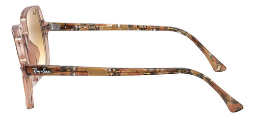 Ray-ban Square Ii Sol Acetato Lentes Degradados 53-20 Color Marrón Degradé Lente Marrón Degradé Varilla Pulido Marrón Traslúcido Armazón Pulido Marrón Traslúcido Diseño Ocean