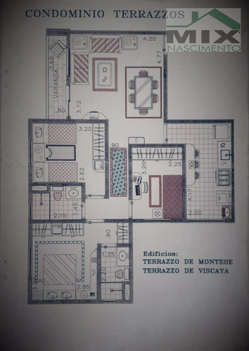 Imagem 1 de 15 de Apartamento Em Planalto - São Bernardo Do Campo, Sp - 3463