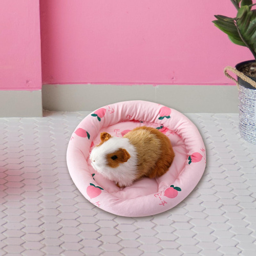 Almofada De Dormir Compatível Com Ninho De Animal Rosa S