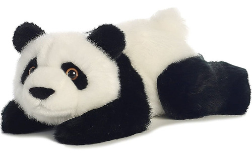 Peluche Aurora Panda Acostado Liying Juguete Suave Febo