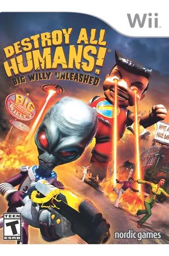 Destrua todos os humanos! Edição Standard Wii Físico