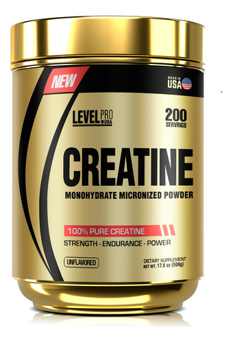 Creatine / Monohydrate & Micronized - Level Pro 500gr